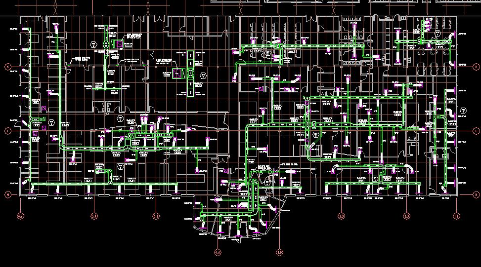 Mech-Q Ducting layout