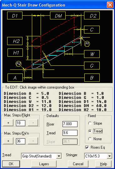 Mech-Q Steel Stairs Software